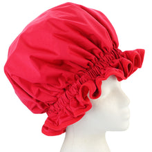 Load image into Gallery viewer, washable shower cap shower red frizz free yelani hidry