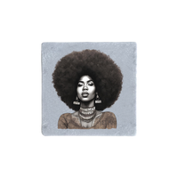 Thumbnail for Chocolate Cutie  Real Stone Coasters Carrera White, Thasos, Travertine - Plant Based Hair Care for Natural Hair