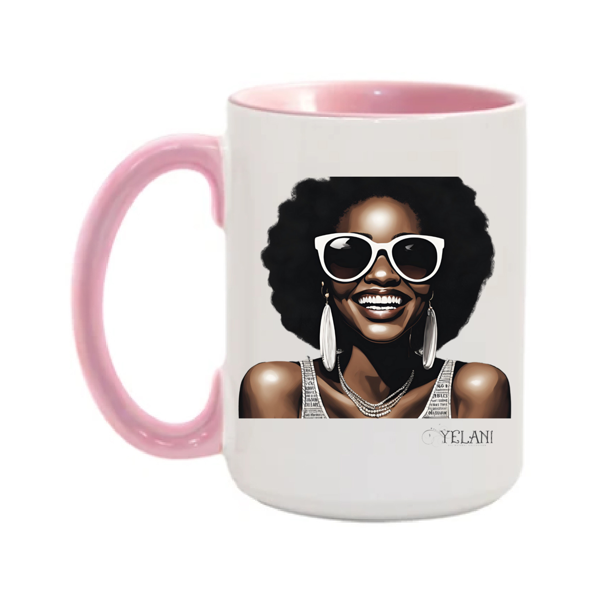 Hi There! 15oz. Ceramic Mugs - Plant Based Hair Care for Natural Hair