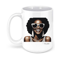Thumbnail for Hi There! 15oz. Mugs - Plant Based Hair Care for Natural Hair