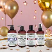 Thumbnail for YELANI  Gold HAIR SYSTEM - 4 piece 8 oz bundle - Plant Based Hair Care for Natural Hair