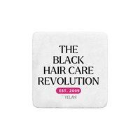 Thumbnail for The Black Hair Care Revolution  Real Stone Coasters Carrera White, Thasos, Travertine - Plant Based Hair Care for Natural Hair
