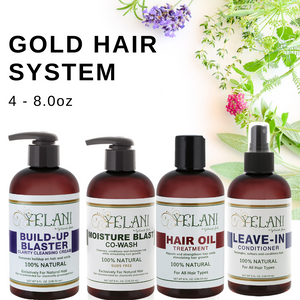 natural hair system kit curly moisture shampoo oil leave in