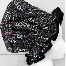 Load image into Gallery viewer, Love washable shower cap curls natural hair frizz protective